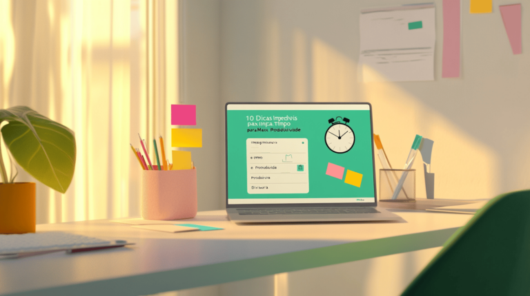 10 Dicas Imperdíveis para Maximizar Seu Tempo e Produtividade Diária