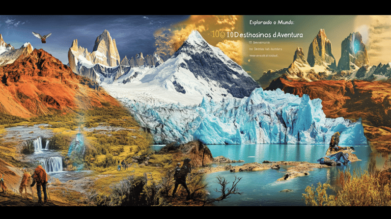 Explorando o Mundo: 10 Destinos de Aventura que Você Não Pode Perder