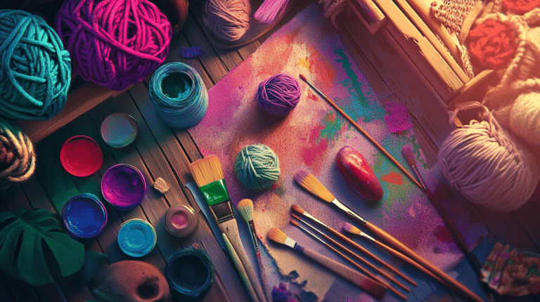 10 Projetos de Artes e Ofícios para Explorar sua Criatividade