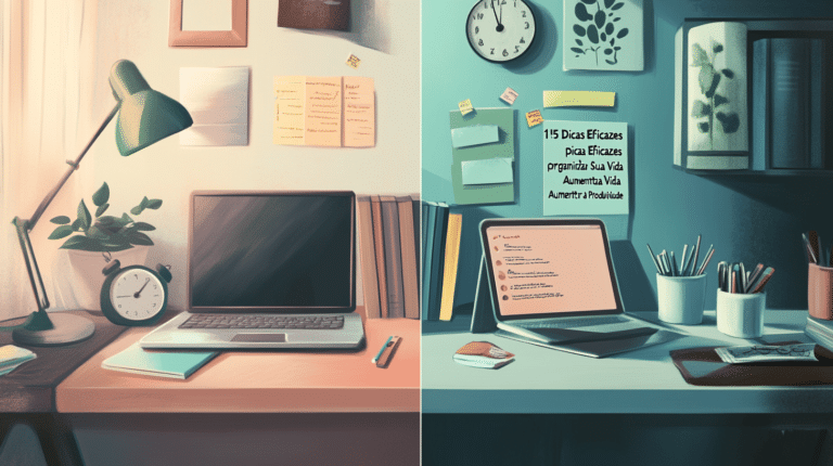 15 Dicas Eficazes para Organizar Sua Vida e Aumentar a Produtividade