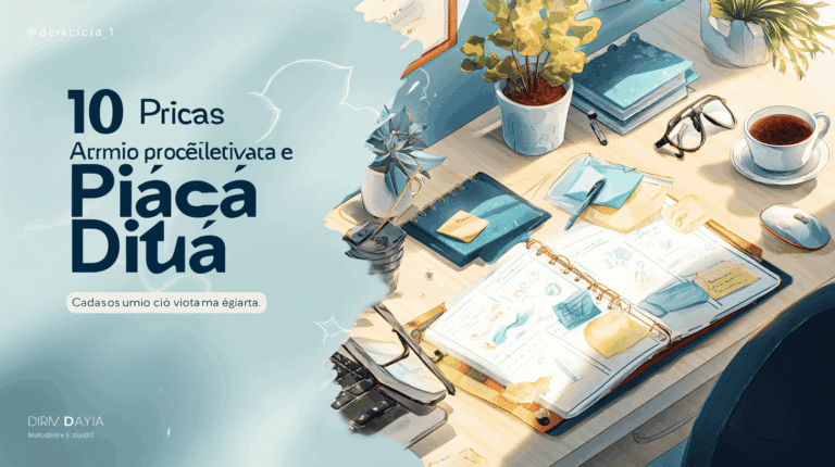 10 Dicas Práticas para Aumentar sua Produtividade Diária