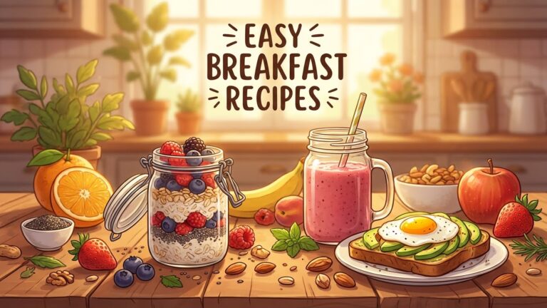 Receitas Fáceis para o Seu Café da Manhã em Dias Ocupados