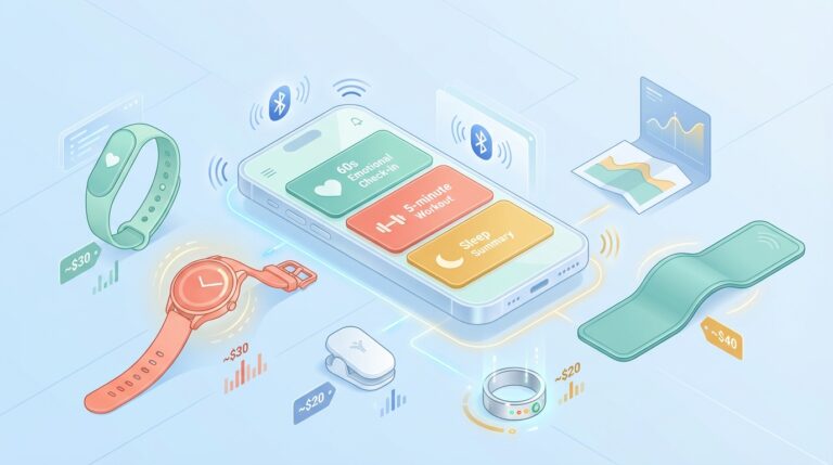 Wearables Acessíveis para Micro-Hábitos em 2026