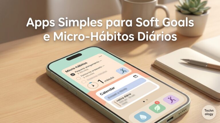 Apps Simples para Soft Goals e Micro-Hábitos Diários